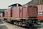 MaK 1000387 - DB "213 340-3"
13.05.1981
Marburg (Lahn), Bahnbetriebswerk [D]
Julius Kaiser