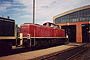 MaK 1000694 - DB "291 012-3"
16.07.1990 - Hamburg-Wilhelmsburg, Bahnbetriebswerk
Andreas Kabelitz