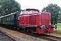 MaK 220028 - Graf MEC "D 12"
25.06.2016 - Osterwald, Ölbahnhof
Nils vor der Straße