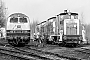 MaK 600043 - DB "360 123-4"
20.01.1991 - Duisburg-Wedau, Bahnbetriebswerk
Malte Werning